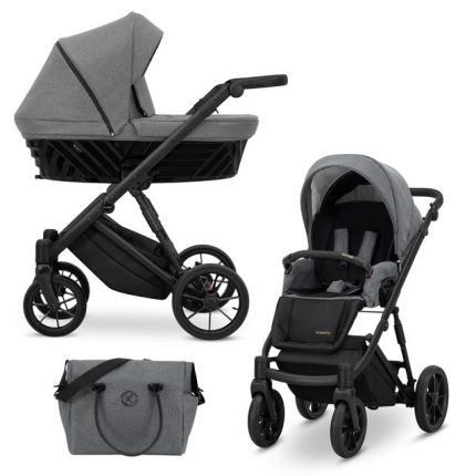 Bērnu rati 2in1 IVENTO nr. 09 deep graphite
