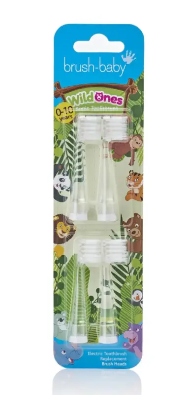 Brush-baby WildOnes maiņas birstes 4 gab., BRB241