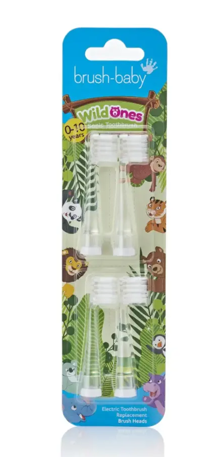 Brush-baby WildOnes maiņas birstes 4 gab., BRB241