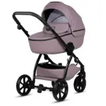 bērnu rati 2in1 Uno 5 Plus Leather 035 mauve kulba no priekšas