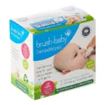 Brush-baby smaganu salvetītes DentalWipes BRB242