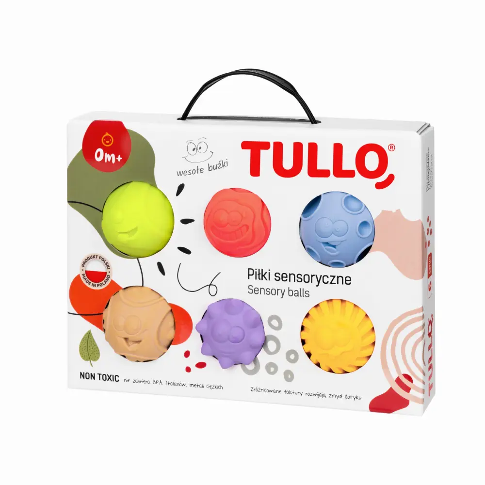 Sensorās bumbiņas 6 gab., 462 Tullo Sensorās bumbiņas 6 gab., 462 Tullo