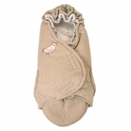 Guļammaiss bērnu ratiem Lodger Bunker Fleece beige kopskats