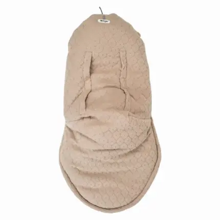 Guļammaiss bērnu ratiem Lodger Bunker Fleece beige no sāna