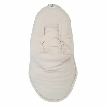 Guļammaiss bērnu ratiem Lodger Bunker Fleece birch no aizmugures