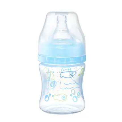 Pretkoliku pudelīte BabyOno 120 ml – 402/03 Blue