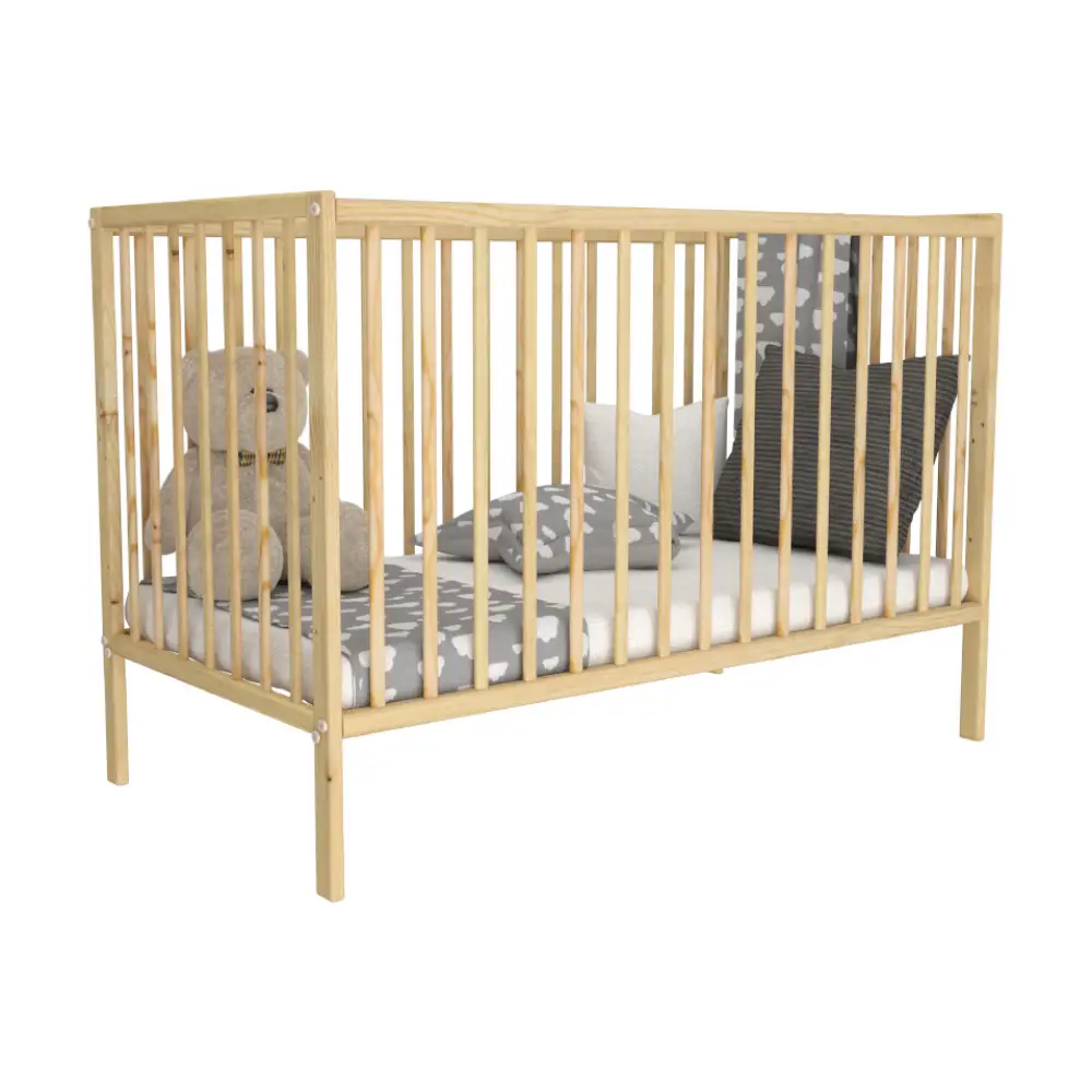 bernu-gultina-120x60-magda-priede-kopskats bērnu gultiņa Magda priede kopskats