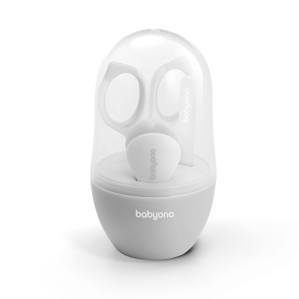 bernu-nagu-kopsanas-komplekts-babyono-398-03-kopskats Bērnu nagu kopšanas komplekts Babyono 398/03 grey kopskats