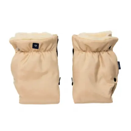 Divdaļīgi ratu cimdi Womar Beige