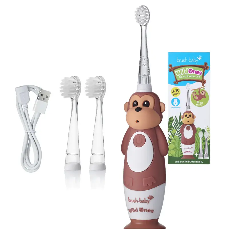 Brush-baby WildOnes zobu birste bērniem, Monkey BRB235