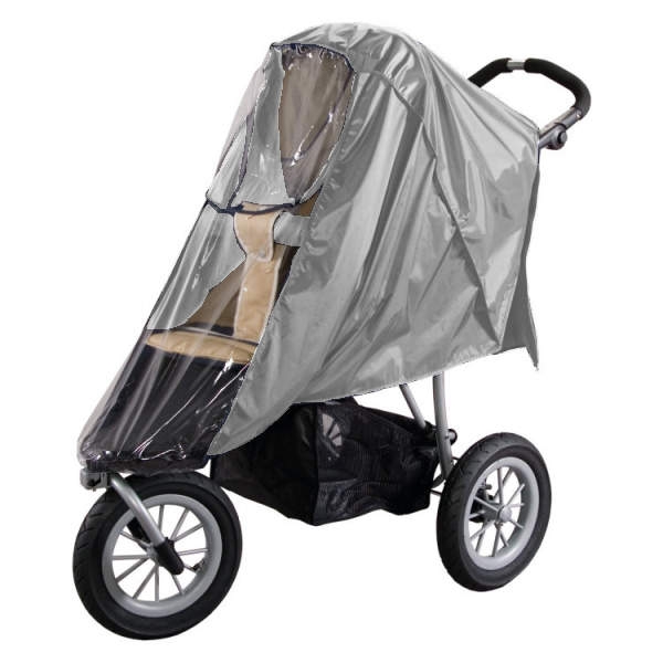 Neilona lietus pārsegs bērnu ratiem - pelēks 17583 kopskats