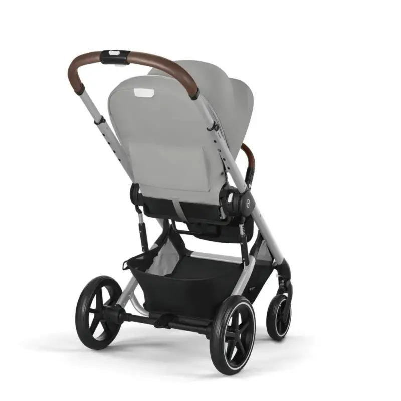 pastaigu rati cybex balios s lux stone grey no aizmugures