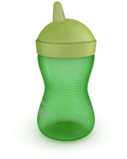 Philips Avent My Grippy mācību krūze ar cietu snīpi 300ml 18M+ zaļa
