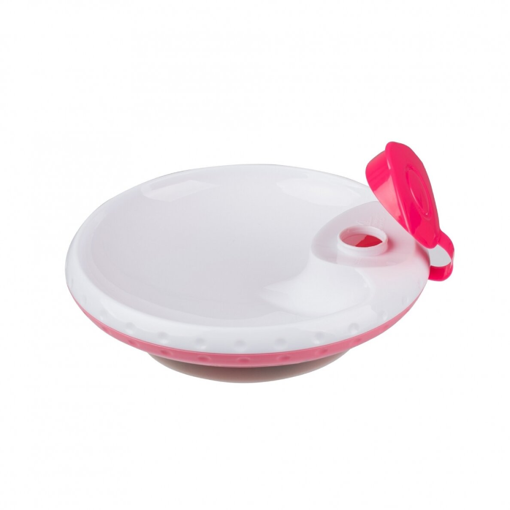 siltumu-uztuross-skivis-babyono-1070-02-pink Siltumu uzturošs šķīvis BabyOno 1070/02 Pink