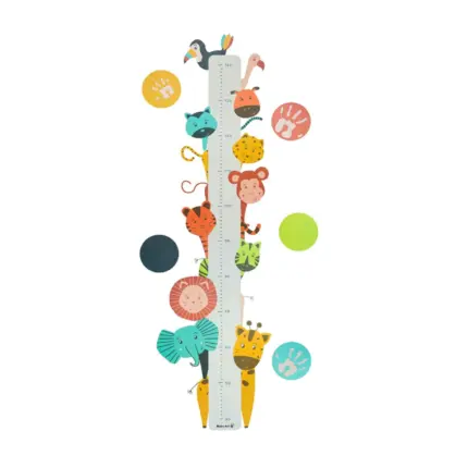 Bērnu auguma mērītājs Baby Art Growing Chart Safari