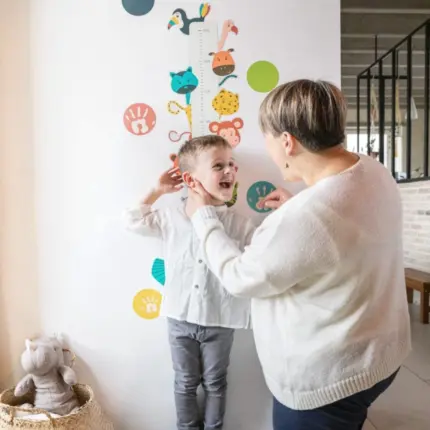 Bērnu auguma mērītājs Baby Art Growing Chart Safari.pie sienas