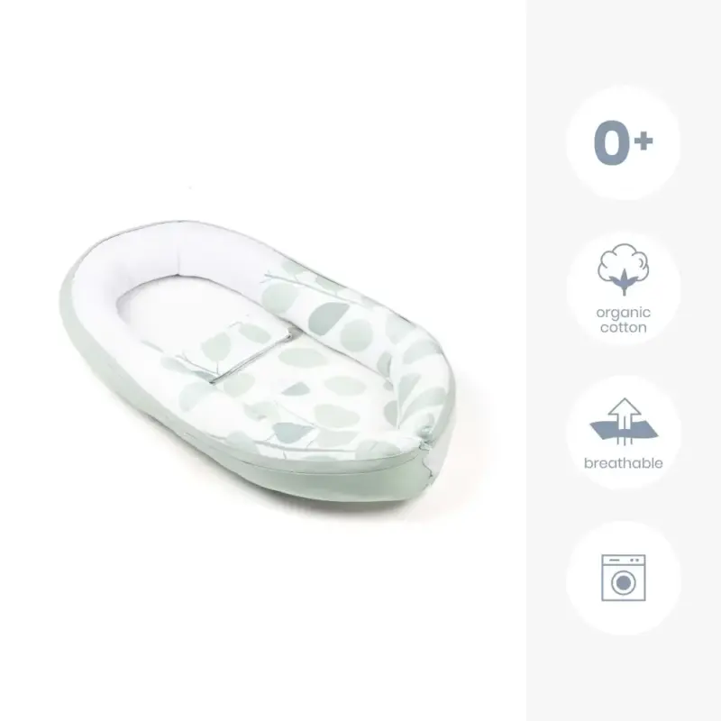 doomoo ligzdiņa leaves aqua green īpašības