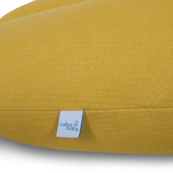 Daudzfunkcionālais spilvens - pakavs Physio Multi Flexi Mustard, Ceba baby