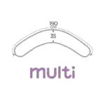 Grūtnieču spilvens Ceba Baby Physio Multi izmērs