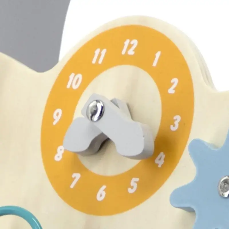 Attīstošs koka staigulis bērniem PolarB pulkstenis