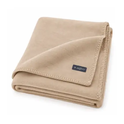 Kokvilnas pleds 100×150 cm Womar Zaffiro Beige