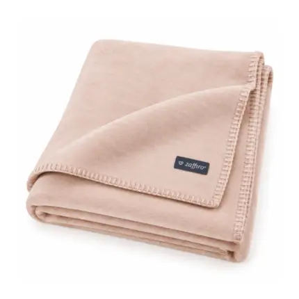 Kokvilnas pleds 100×150 cm Womar Zaffiro Light Pink