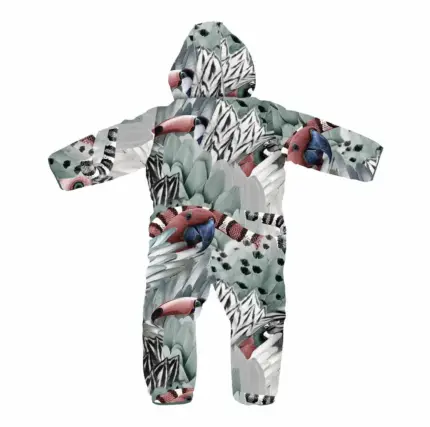 Lodger ziemas kombinezons Skier Botanimal Parrot 18–24 mēn. 86 cm no aizmugures
