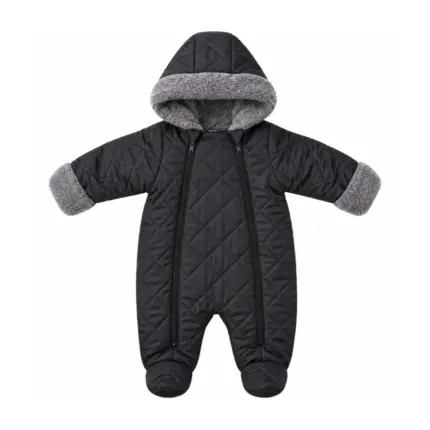 Ziemas kombinezons ar merino vilnu Lorita 62 cm, melns
