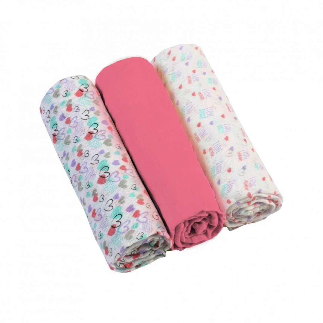 muslina-autini-babyono-70x70-pink-348-02 BabyOno muslīna autiņi 70x70 cm Pink 348/02