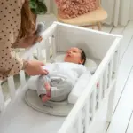 zīdaiņu pozicionētājs doomoo multi sleep mazulis uz doomoo multi sleep