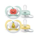 Philips Avent māneklītis Ultra Air Fruits DECO, 0-6M, 2 gab., 080/17