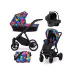 Bērnu rati 3in1 IVENTO nr. 05 colors impresion