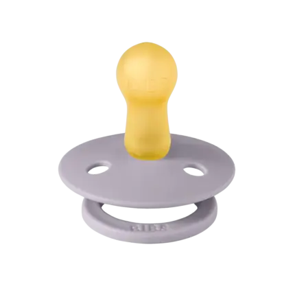 BIBS Studio apaļais knupītis Jasmine Fossil Grey mix