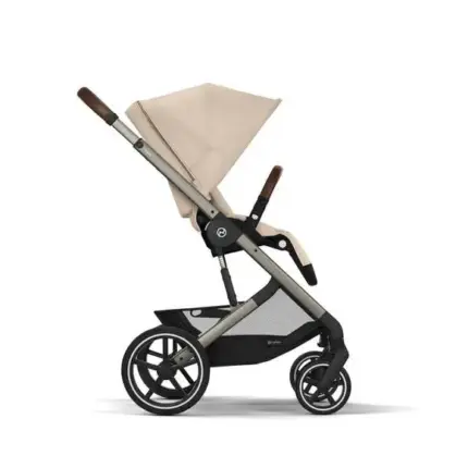 pastaigu rati cybex balios s lux almond beige no sāna