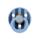 BIBS Studio apaļais knupītis Pin Sky Blue mix