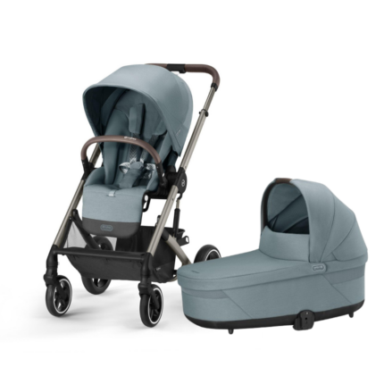 Bērnu rati Cybex Balios S Lux komplekts 2 in 1, Sky blue
