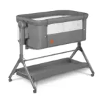 Zīdaiņu gultiņa Lionelo Leonie Plus Grey stone kopskats