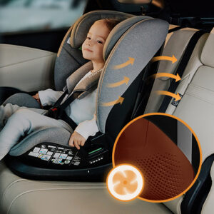 Autokrēsls Lionelo Lavender Isofix