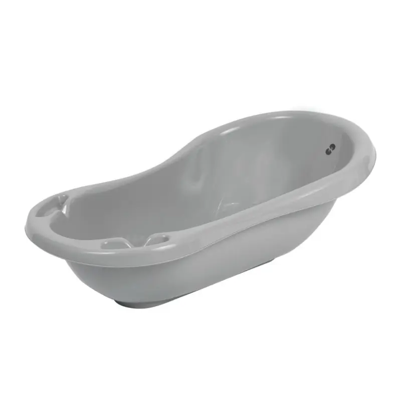 Bērnu vanniņa Nordbaby 84 cm ar pretslīdes virsmu Grey