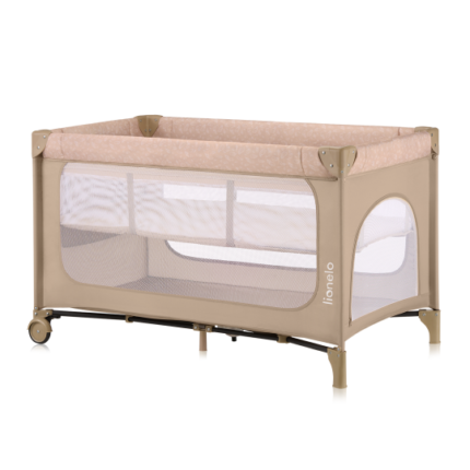 Ceļojuma gultiņa Lionelo Jasmin beige sand 1012462