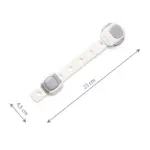 Skapju drošības bloķētājs bērniem Babyono 1643 izmērs