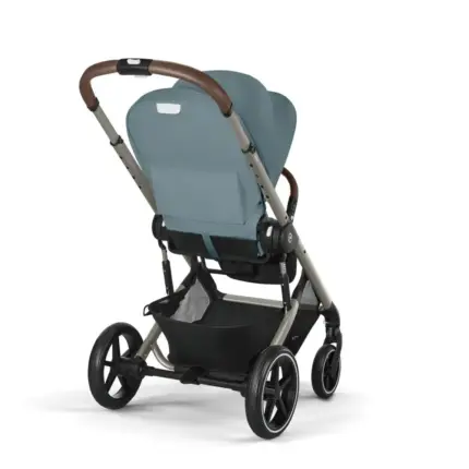 pastaigu rati cybex balios s lux stormy blue no aizmugures