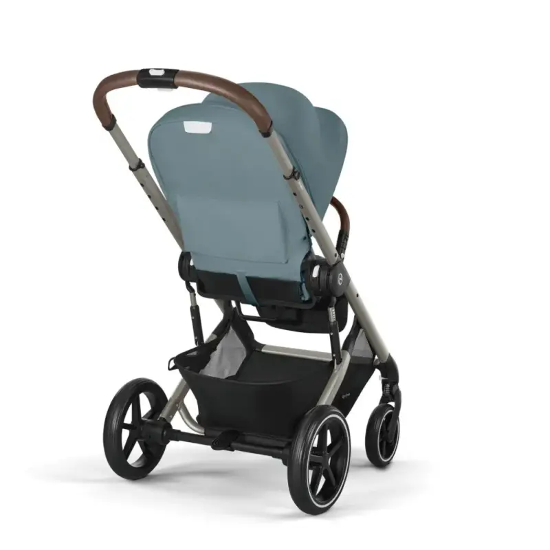 pastaigu rati cybex balios s lux stormy blue no aizmugures