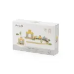 PolarB koka vilciena komplekts 30 gab iepakojums