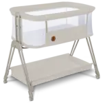 Zīdaiņu gultiņa Lionelo Luna Beige sand kopskats