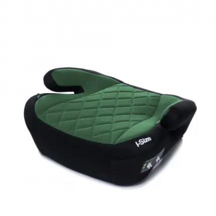 Autokrēsls paliktnis 4baby HI-FIX 125-150 cm - dark green