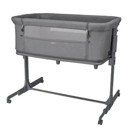 zīdaiņu gultiņa espiro cloud 17 graphite moon kopskats