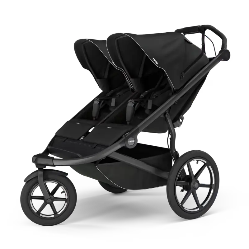 Bērnu rati Thule Urban Glide 3 Double Black