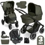 Bērnu rati 3in1 ABC Design Salsa 5 air, Avocado