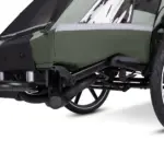 Velosipēda piekabe 3in1 ABC Design Bike tour, Olive